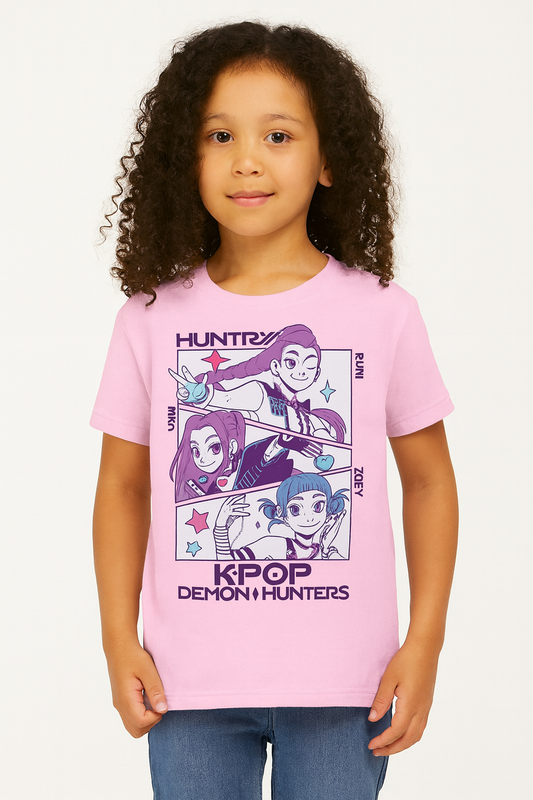 Huntrix Cartoon 3 Layout