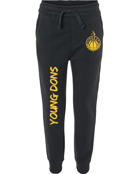 YD Black Fleece Sweatpants